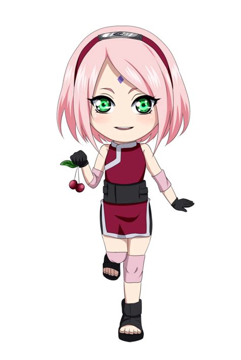 Chibi Sakura Haruno Transparent Haruno Totens Uzumaki Pikpng Toppng