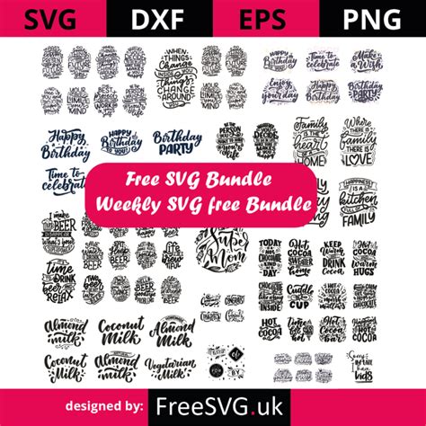 Free Svg Bundle Free Svg Bundles Free Cut Files