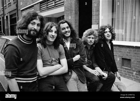 Pop Group Supertramp Pictured In Bruton Place London L To R
