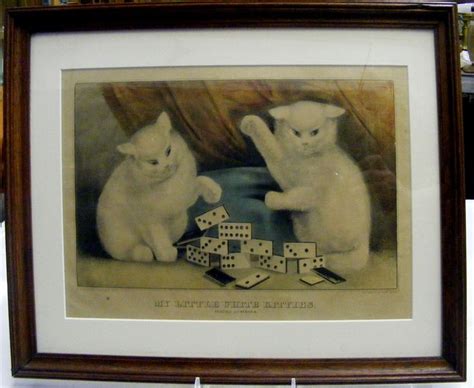 My Little White Kitties Itmcurrier And Ives My