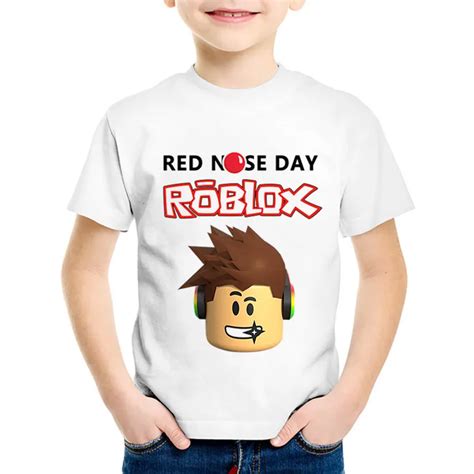 Roblox Stardust Ethical Game Printed Children T Shirts Kids Funny Red