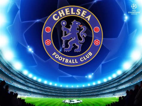 Chelsea Champions League Logo Chelsea Fußball Tapete 1400x1050