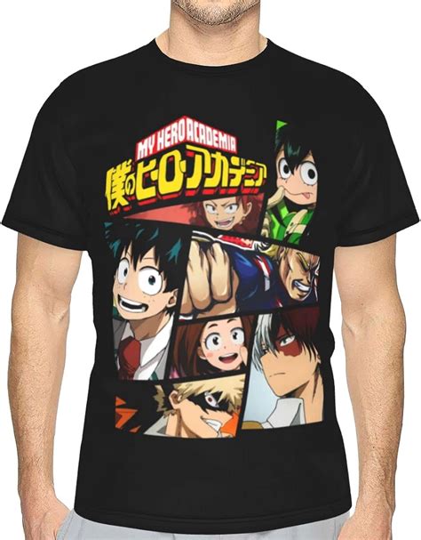 Adikamiet Japanese Anime Graphic T Shirt Mens Handsome And Novel
