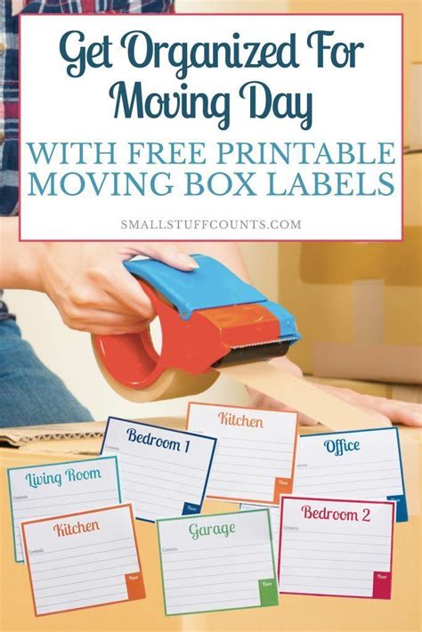 Moving Organization Printables Free Printable Labels For Moving Boxes