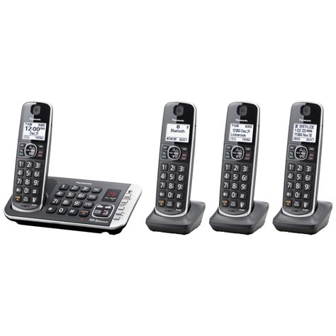 Panasonic Link2cell Bluetooth Dect 60 Expandable Cordless Phone System