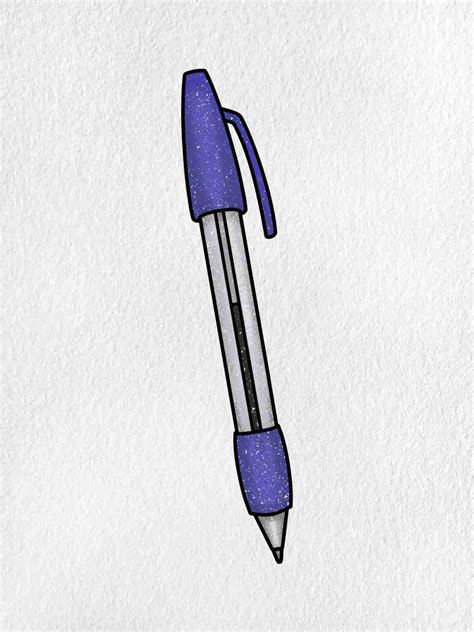 How To Draw A Pen Helloartsy