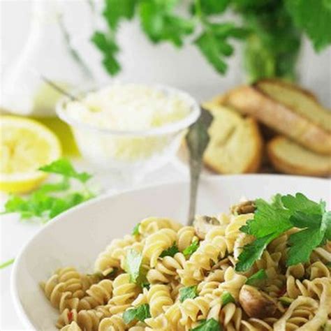 Kamut Whole Grain Pasta Spirals With Fennel And Mushrooms Recipe Yummly