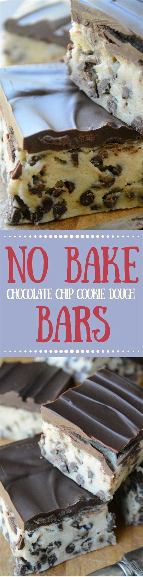 Your Refrigerator Does All The Work For These No Bake Chocolate Chip