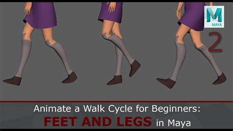 Animate A Walk Cycle For Beginners Feet And Legs Youtube