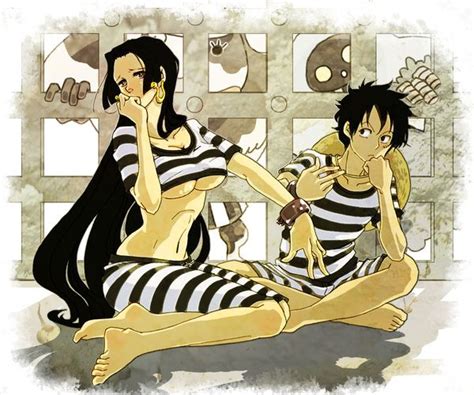 Luffy And Boa By Lovleygraphic On Deviantart Manga Anime One Piece