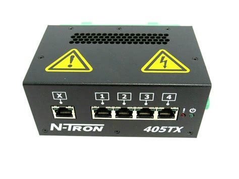 New N Tron 405tx Ethernet Switch Sb Industrial Supply Inc