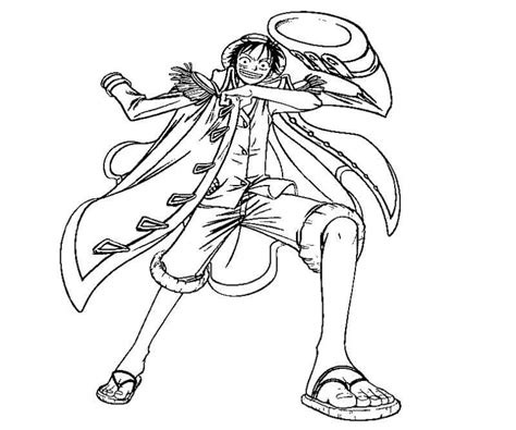 Luffy Para Colorear Coloring Pages Monkey D Luffy Monkey Coloring Pages