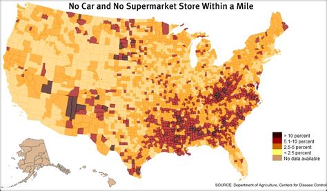 Food Deserts In The Us Sociological Images