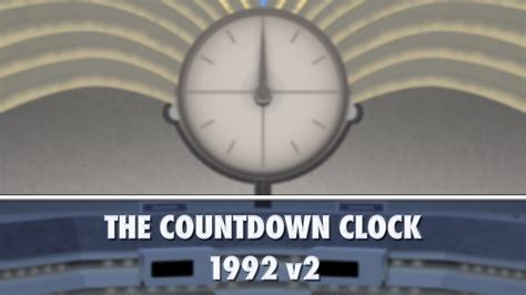 The Countdown Clock 1992 V2 Youtube