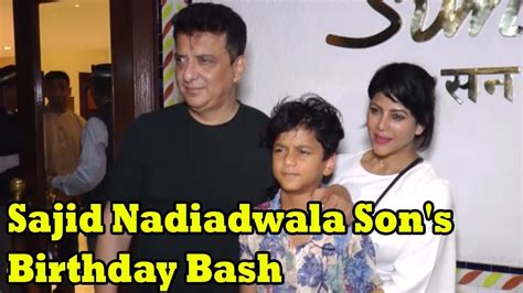 Sajid Nadiadwala Sons Big Birthday Party At Sun N Sand Hotel In Mumbai Youtube