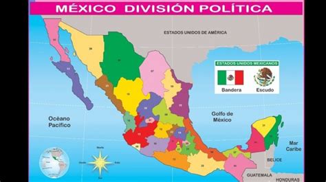¡Órale 22 Hechos Ocultos Sobre Entidades Federativas Mapa De Mexico