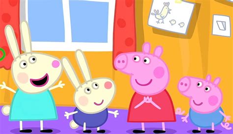 小猪佩奇 第2季 第37集 小兔瑞贝卡 儿童 动画片 在线观看 爱奇艺