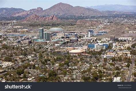 Tempe Arizona The Distance Grand Canyon Downtown City Photo Aerial