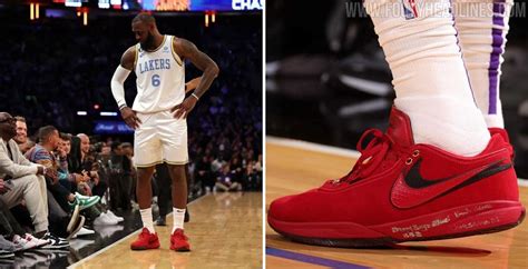 Release Imminent Lebron James Debuts Nike Lebron 20 Liverpool Shoes