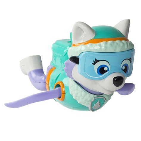 Ruffs fires twin shots of lasers that bounce off walls. PAW Patrol, Bath Paddlin Pup, Everest | PAW Patrol