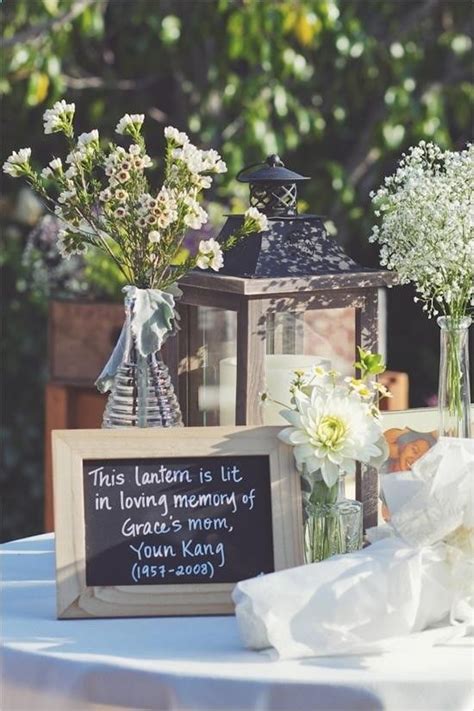 Memory Tables Are Very Popular At Funeralbut What About At A Wedding