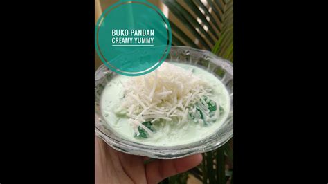 I spent about 30 minutes photographing it and he kept hovering asking if i was finished yet. Buko pandan creamy - YouTube