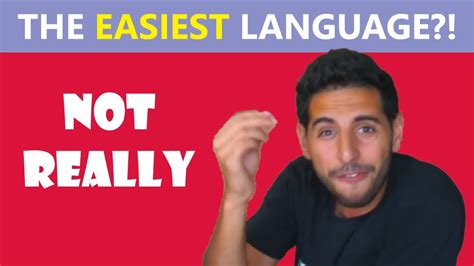 The Easiest Language But Not Really Youtube