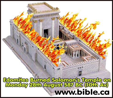 Jerusalem Temple Destroyed By Babylonians The Justice Of God
