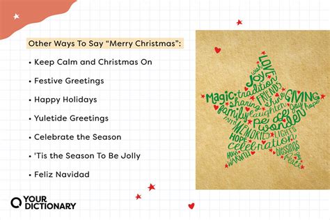 How To Say “merry Christmas” In Different Ways Yourdictionary