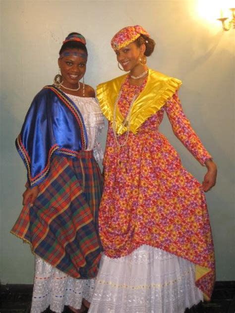 More Of The National Wear Of Dominica Traditional Dresses West Indies Traditional Outfits
