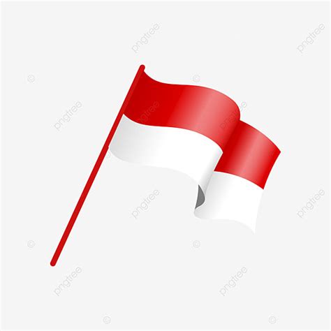 Bendera Merah Putih Berkibar Png Hd Free Download Kpng