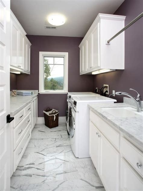 Consider a moody, deep shade, such as farrow & ball's duck green, to make an elegant design statement in your laundry space. Modern laundry room cabinets and practical storage solutions - Minimalisti.com Interior design ...