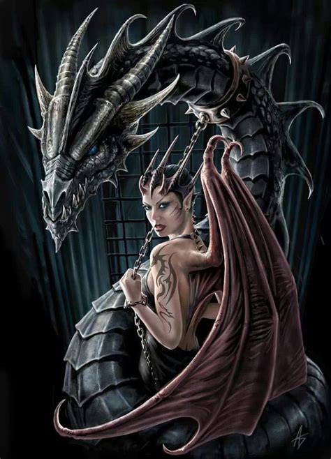 Anne Stokes Female Dragon Anne Stokes Art Dragon Art