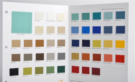 Fabric Swatch Cards — Harris Sample Book
