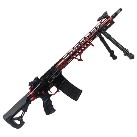 Tss Custom Ar 15 Centaurides 223556 16″ Anodized Red Rifle Texas