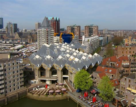 House Of The Week Piet Bloms Cube Houses Rotterdam Journal The
