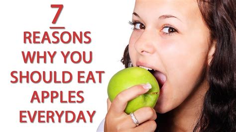 7 Reasons Why You Should Eat Apple Every Day Know The Core Benefits Of Apples Youtube