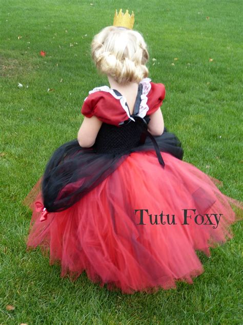 Queen Of Hearts Tutu Dress Queen Of Hearts Costume Alice In Etsy