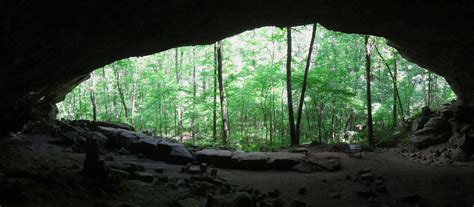 Rock House Cave Buffalo Point Recreation Area On The Buffalo River