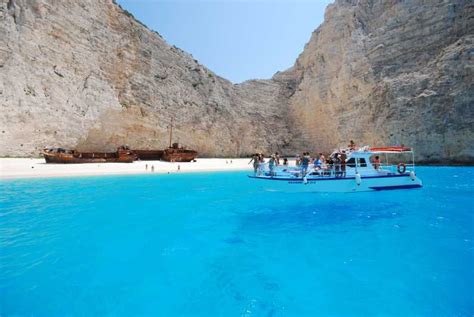 Private Tour Of Navagio Shipwreck Beach And The Blue Caves Getyourguide