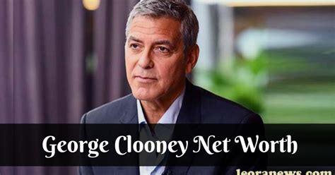 George Clooney Net Worth Actor Producer Writer Director And Campaigner George Clooney Hails