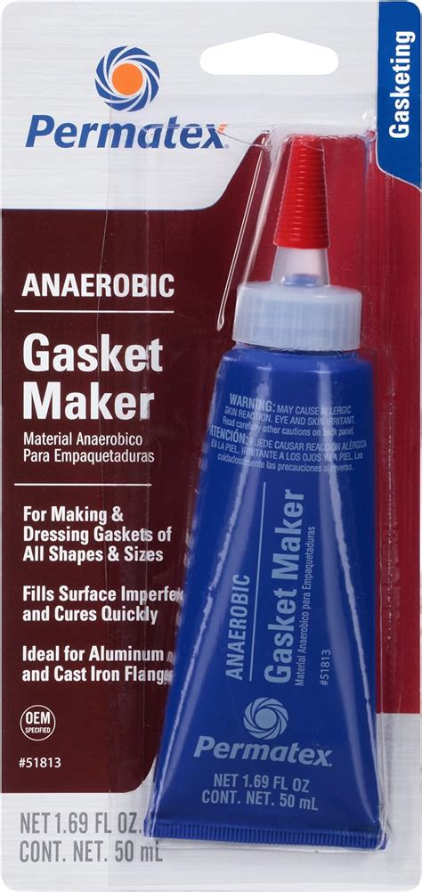 Permatex 51813 6PK Anaerobic Gasket Maker 50 Ml Tube Pack Of 6