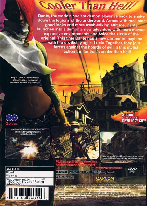 Devil May Cry 2 Box Shot For Nintendo Switch GameFAQs