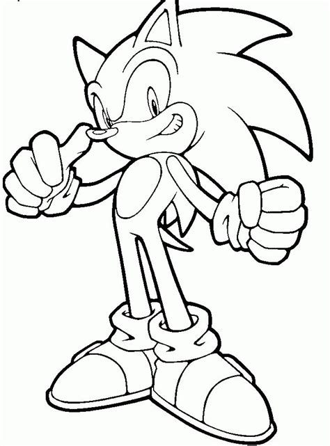 Dibujos De Sonic Para Colorear En 2020 Sonic Para Colorear Dibujos