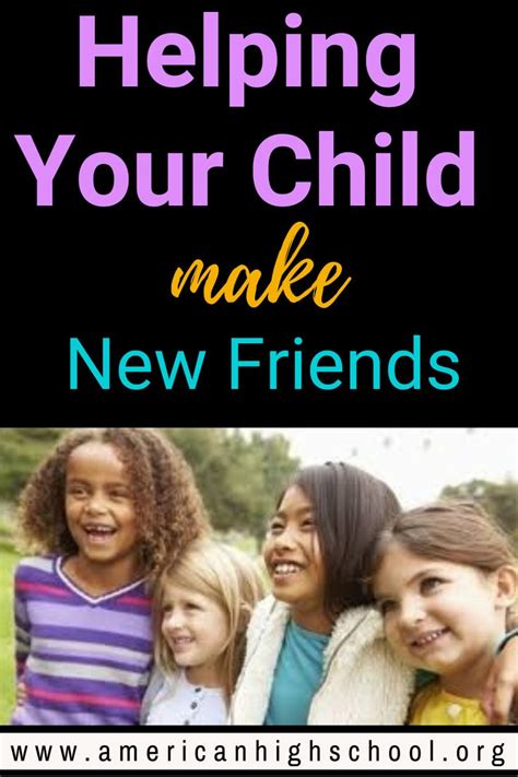 Helping Your Child Make New Friends Online High School Online School