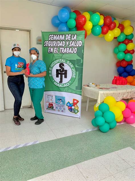 Celebración de la Semana de la Seguridad y Salud en el Trabajo E S E Hospital San Jose De Maicao