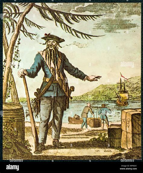 Blackbeard Edward Teach Hi Res Stock Photography And Images Alamy