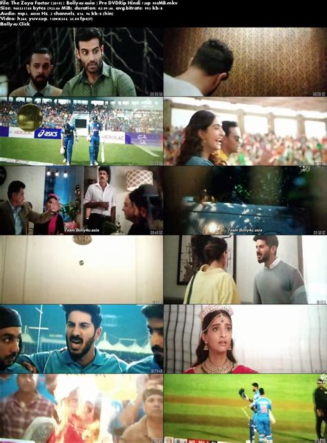 4.2/10 ✅ (892 votes) | release type: The Zoya Factor 2019 Pre DVDRip 300Mb Full Hindi Movie ...