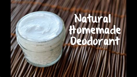 How To Make Natural Deodorant 3 Ingredients Youtube
