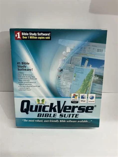 New Quickverse Bible Suite Study Software 2008 Standard For Windows